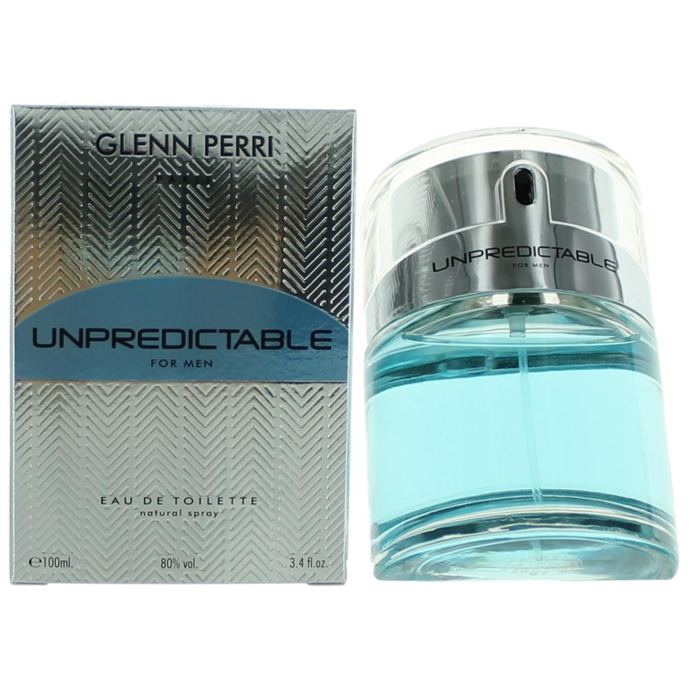 Glenn Perri Unpredictable by Glenn Perri, 3.4 oz EDT Spray for Men