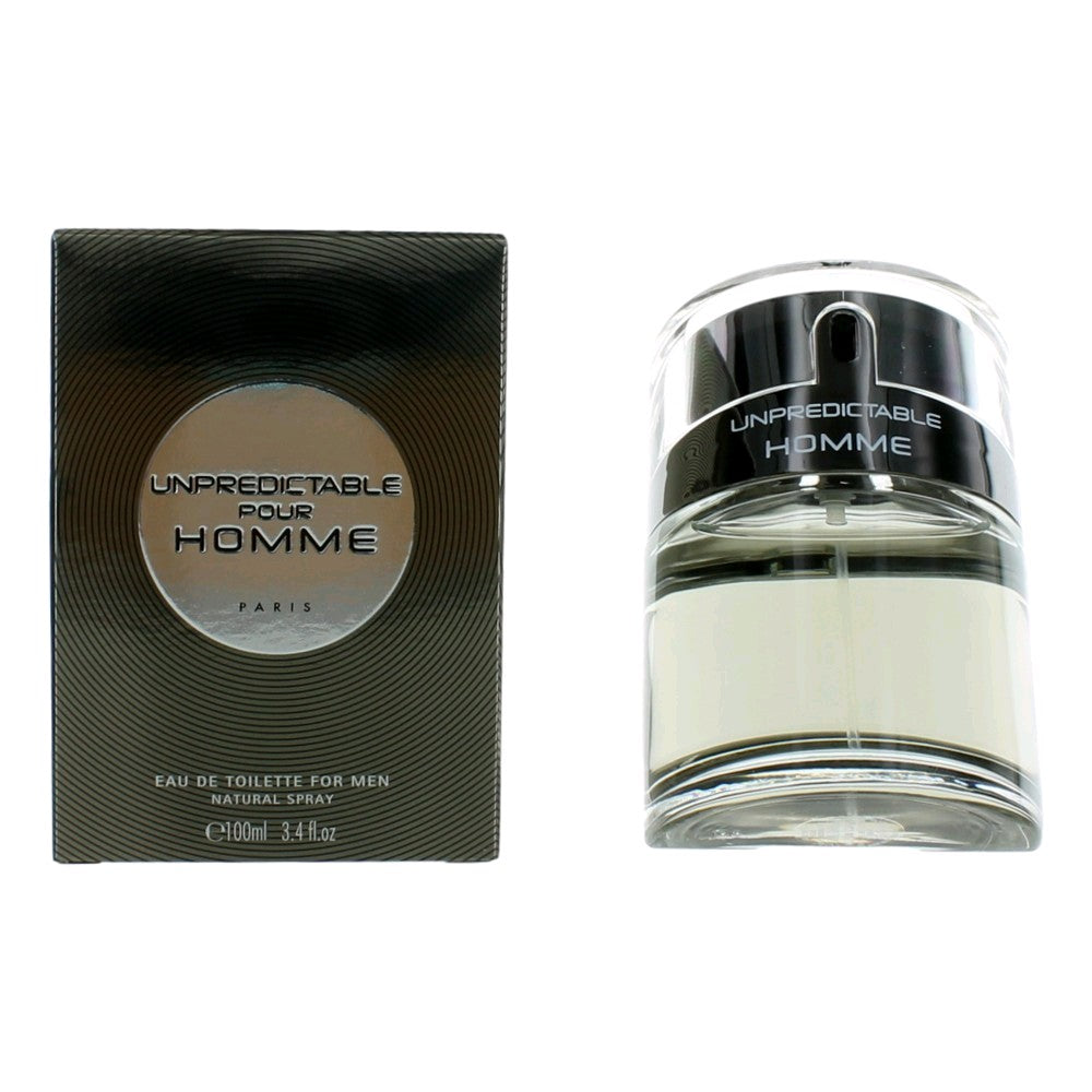 Glenn Perri Unpredictable Pour Homme by Glenn Perri, 3.4 oz EDT Spray for Men