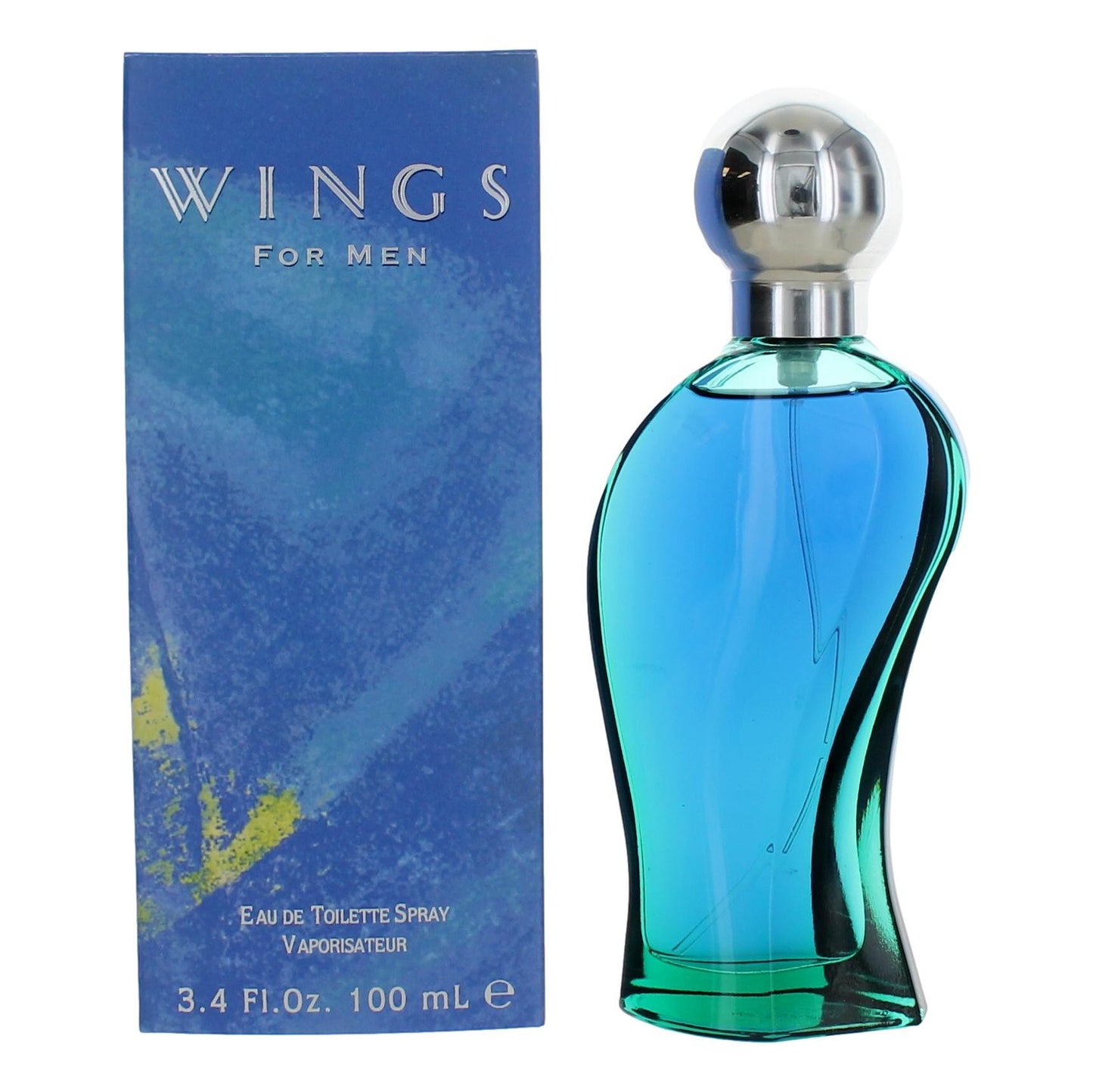 Wings Wings by Wings, 3.4 oz EDT Spray for Men