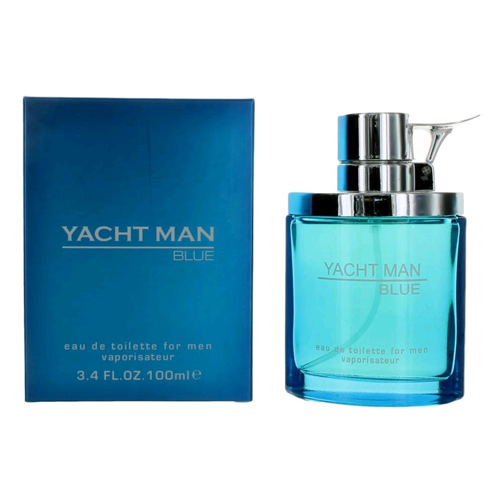 Myrurgia Yacht Man Blue by Myrurgia, 3.4 oz EDT Spray for Men