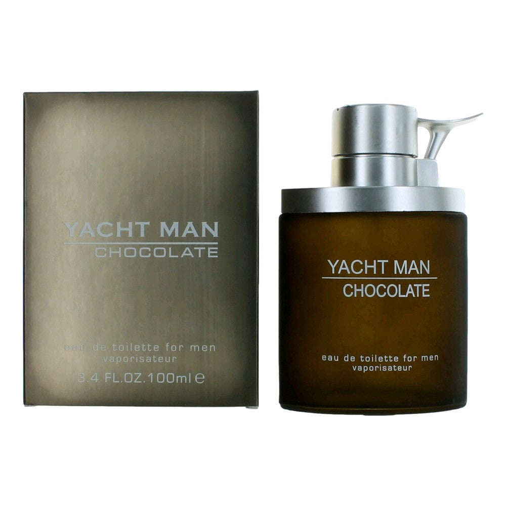 Myrurgia Yacht Man Chocolate by Myrurgia, 3.4 oz EDT Spray for Men
