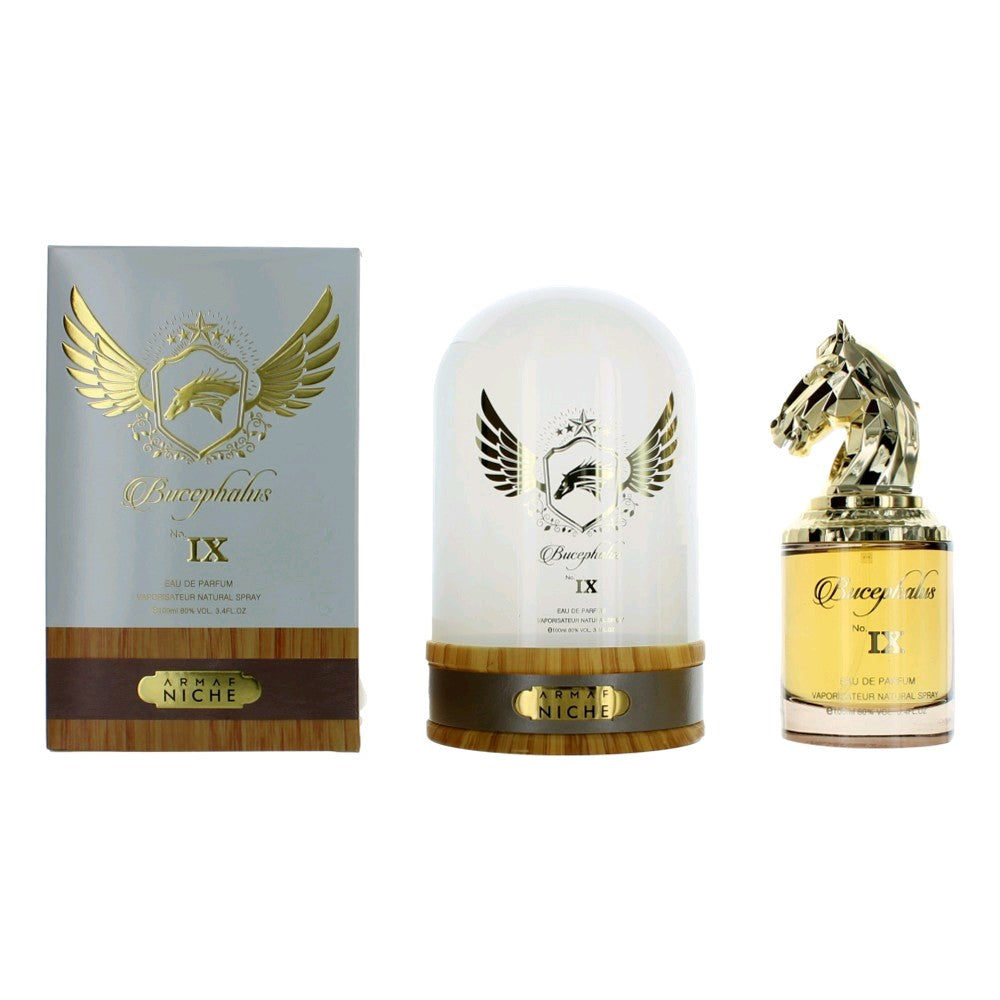 Sterling Niche Bucephalus No. IX by Sterling, 3.4 oz EDP Spray for Unisex