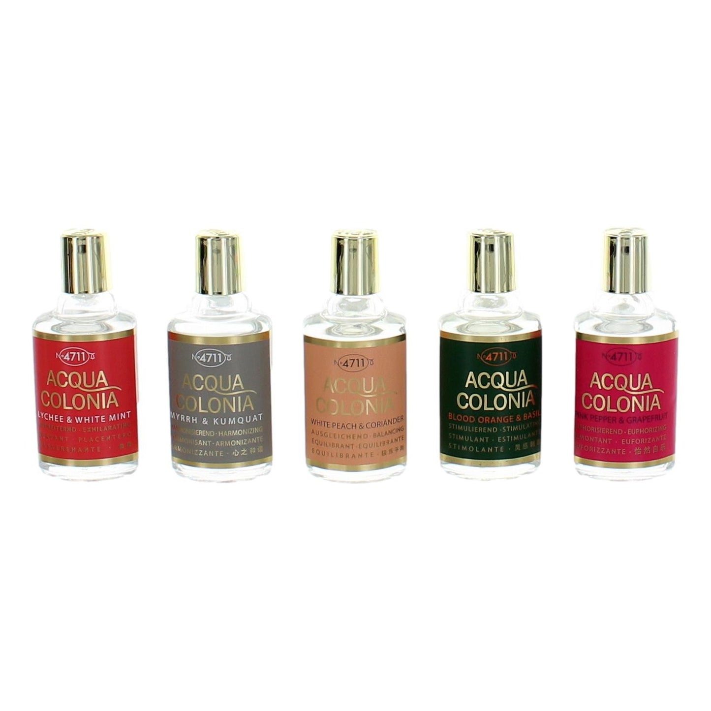 4711 Acqua Colonia by 4711, 5 Piece Variety Set No.2 for Unisex