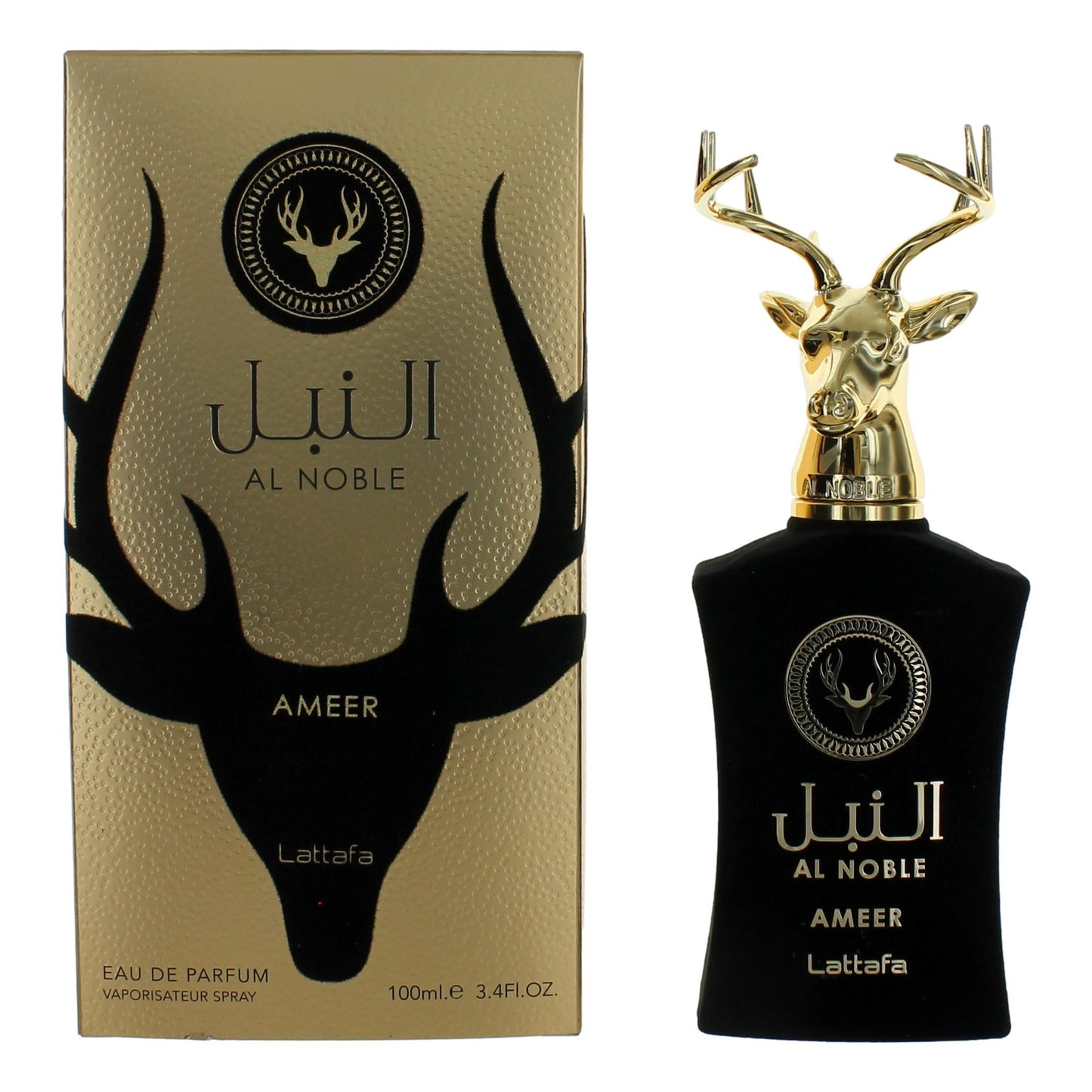 Lattafa Al Noble Ameer by Lattafa, 3.4 oz EDP Spray for Unisex