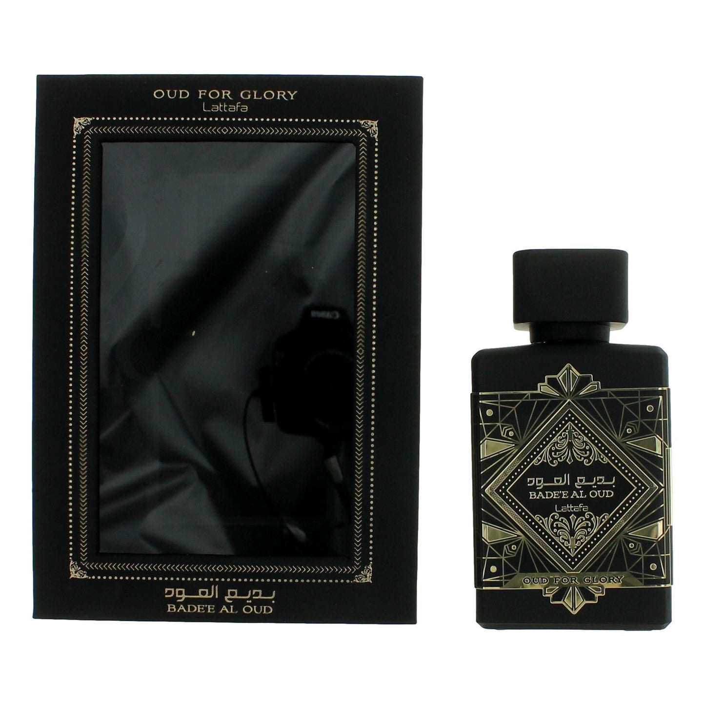 Lattafa Bade'e Al Oud Oud for Glory by Lattafa, 3.4 oz EDP Spray for Unisex