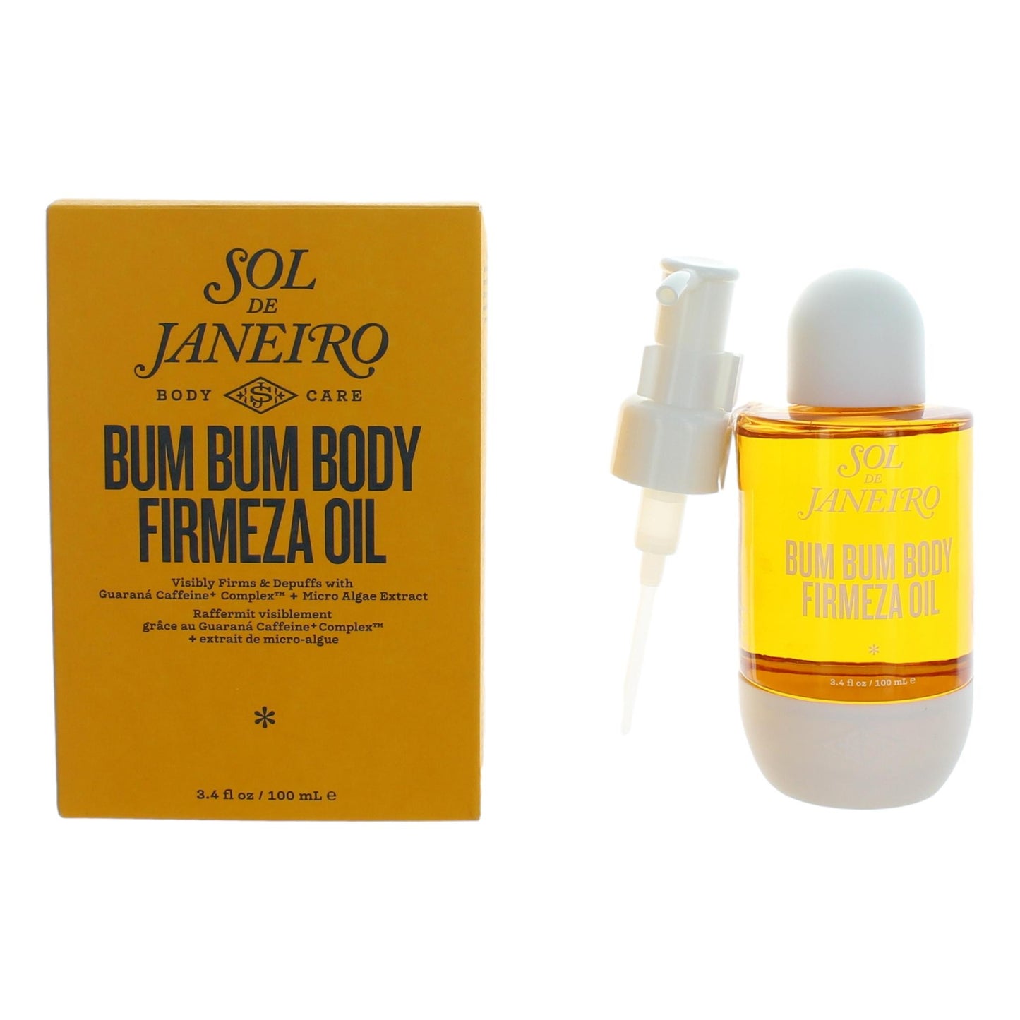 Sol De Janeiro Bum Bum Body Firmeza Oil by Sol De Janeiro, 3.4 oz Body Oil