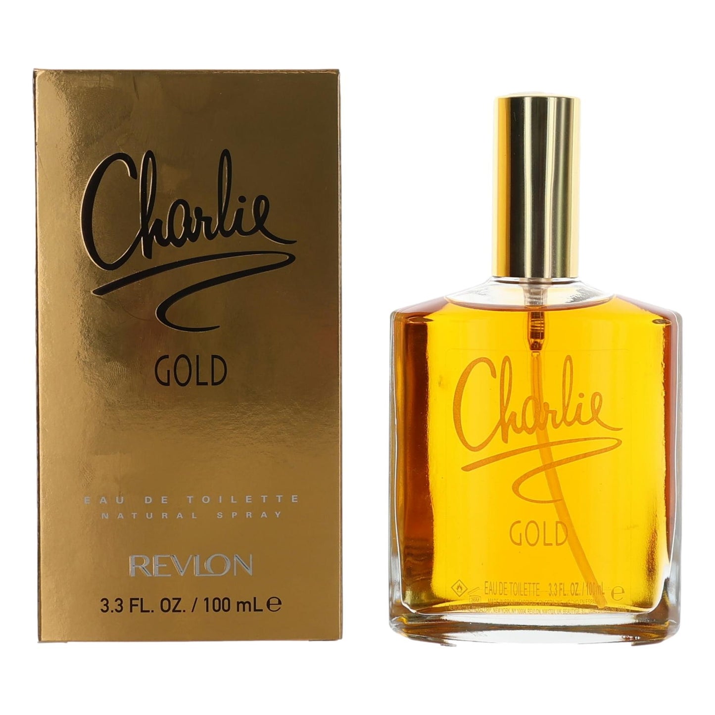 Revlon Charlie Gold by Revlon, 3.4 oz EDT Spray for women