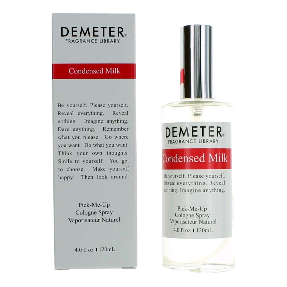 Demeter Condensed Milk by Demeter, 4 oz Cologne Spray for Unisex