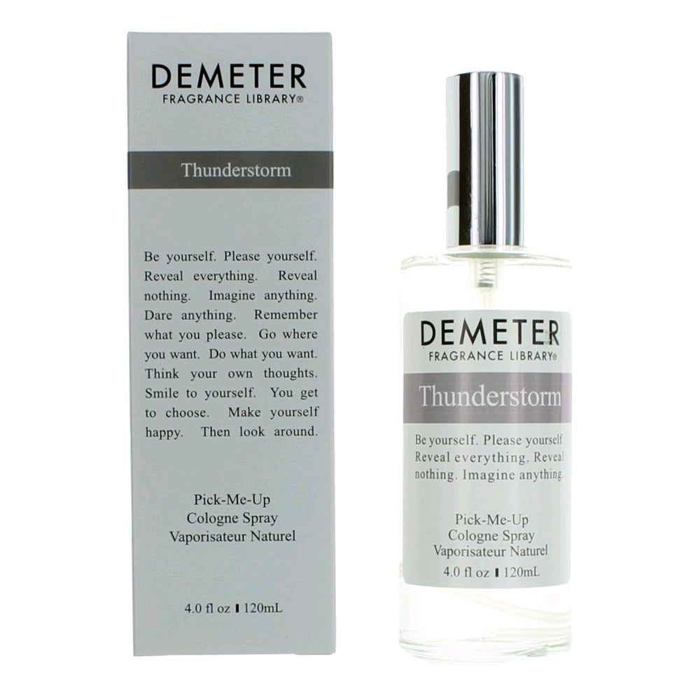 Demeter Thunderstorm by Demeter, 4 oz Cologne Spray for Unisex