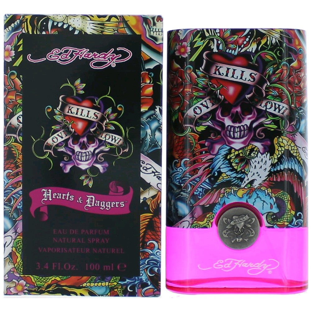 Christian Audigier Ed Hardy Hearts & Daggers by Christian Audigier, 3.4oz EDP Spray women