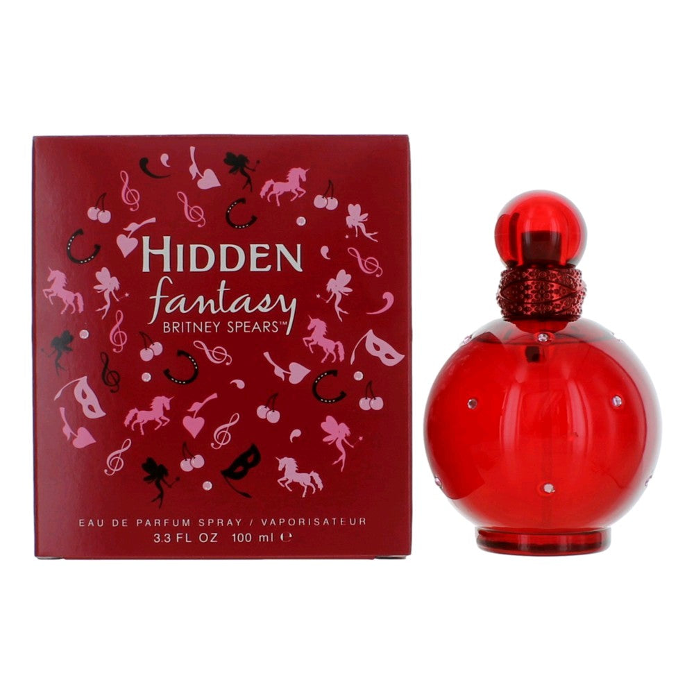 Britney Spears Hidden Fantasy by Britney Spears, 3.3 oz EDP Spray for Women