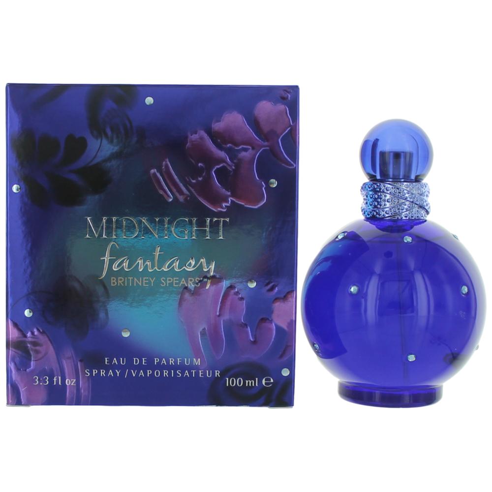Britney Spears Fantasy Midnight by Britney Spears, 3.3 oz EDP Spray for Women
