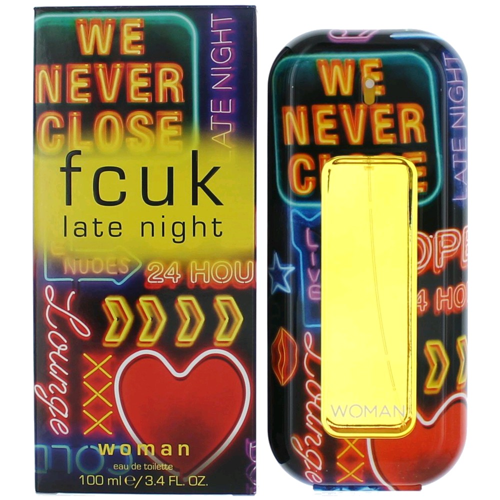 French Connection FCUK Late Night by French Connection, 3.4 oz EDT Spray for Women