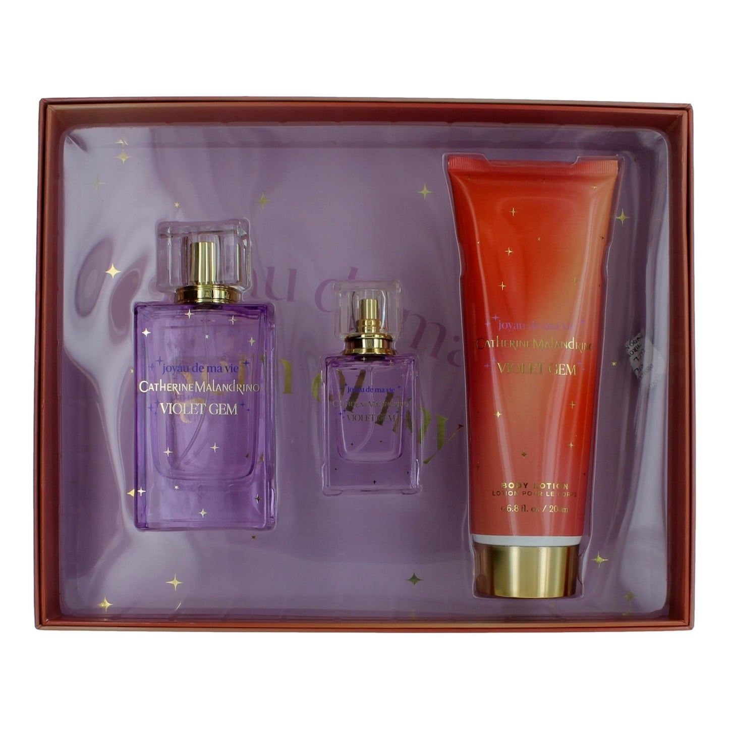 Catherine Malandrino Violet Gem by Catherine Malandrino, 3 Piece Gift Set for Women