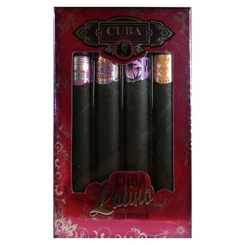 Cuba Cuba Latino by Cuba, 4 Piece Gift Set for Women