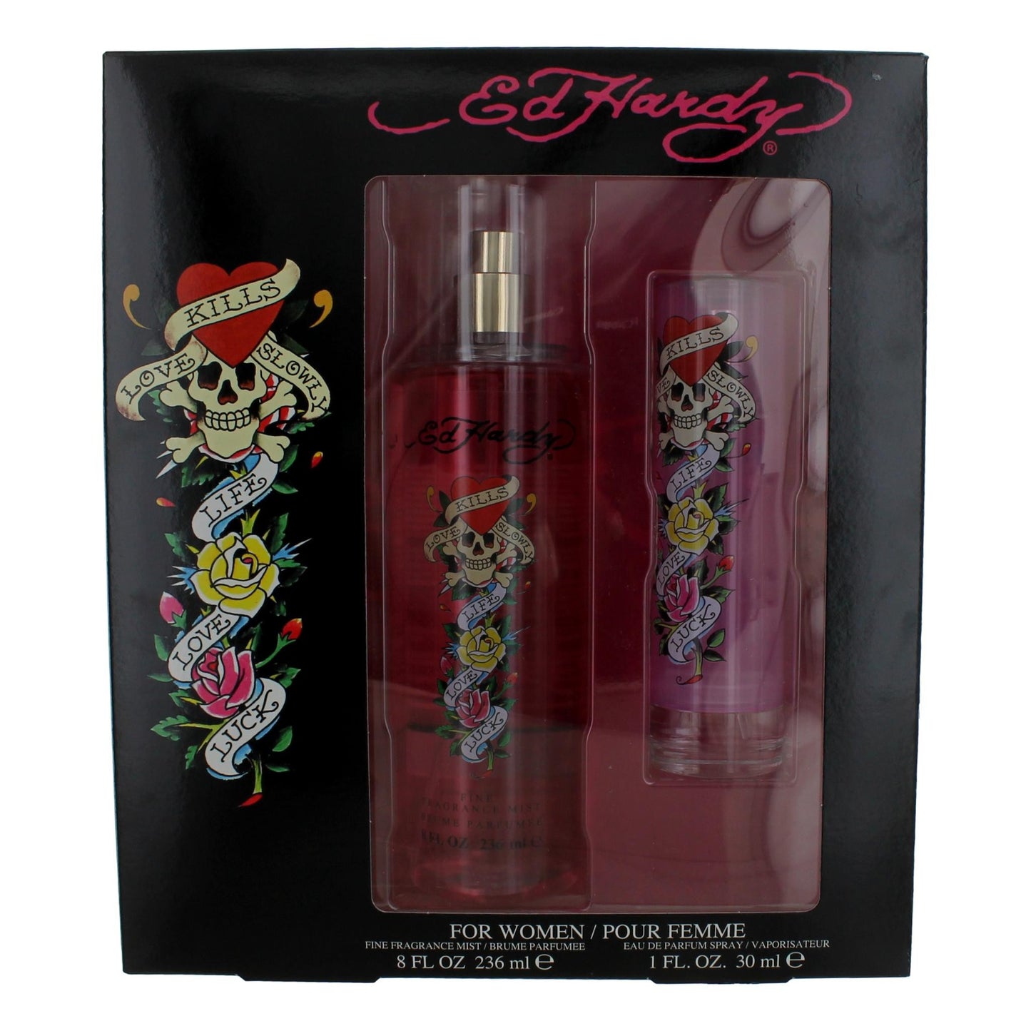 Christian Audigier Ed Hardy by Christian Audigier, 2 Piece Gift Set for Women