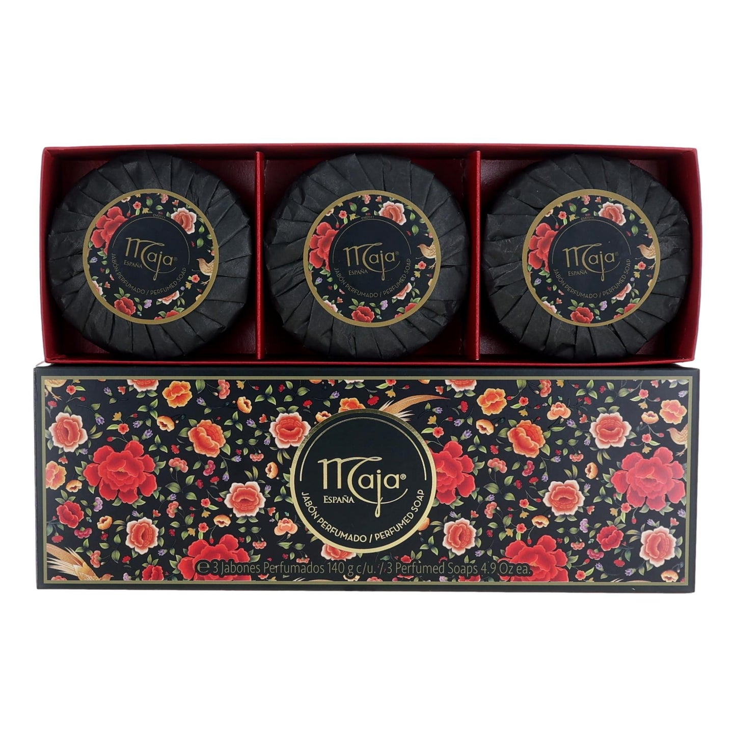 Maja Maja by Maja, 3 Maja Soaps 4.9 oz Each for Women in Gift Box