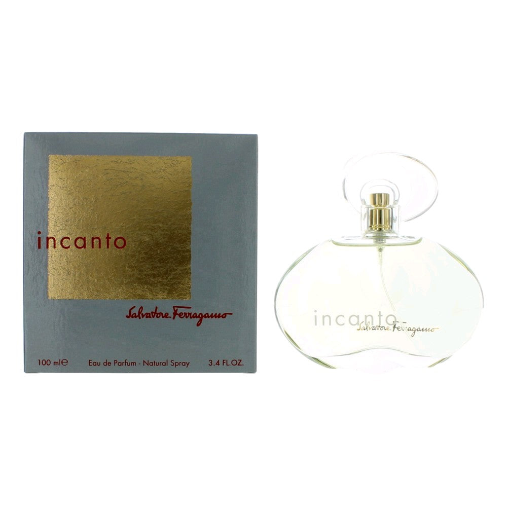 Salvatore Ferragamo Incanto by Salvatore Ferragamo, 3.4 oz EDP Spray for Women
