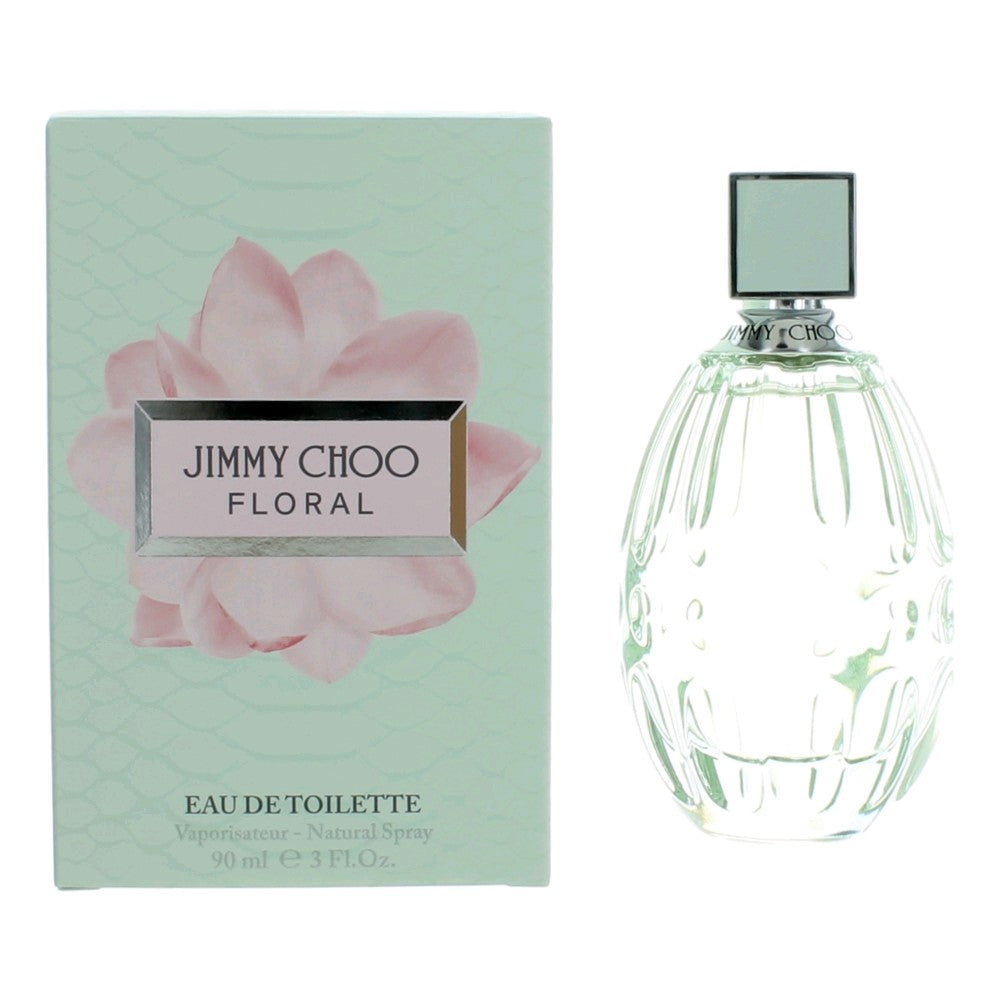 Jimmy Choo Jimmy Choo Floral by Jimmy Choo, 3 oz EDT Spray for Women
