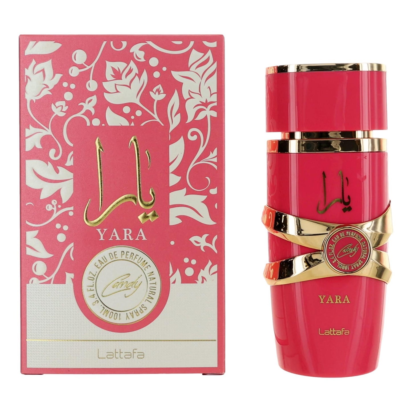 Lattafa Yara Candy by Lattafa, 3.4 oz EDP Spray for Women