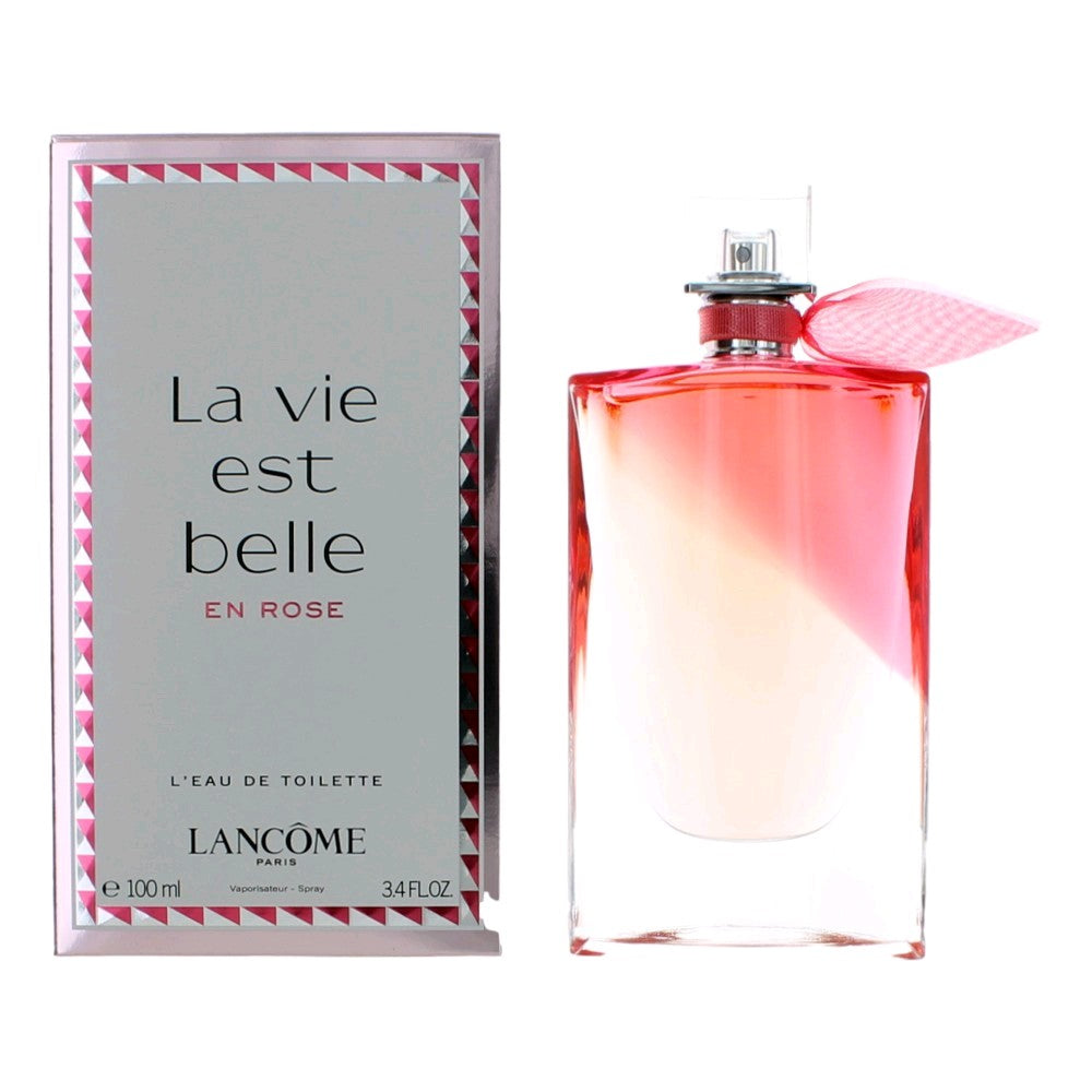 Lancome La Vie Est Belle En Rose by Lancome, 3.4 oz EDT Spray for Women