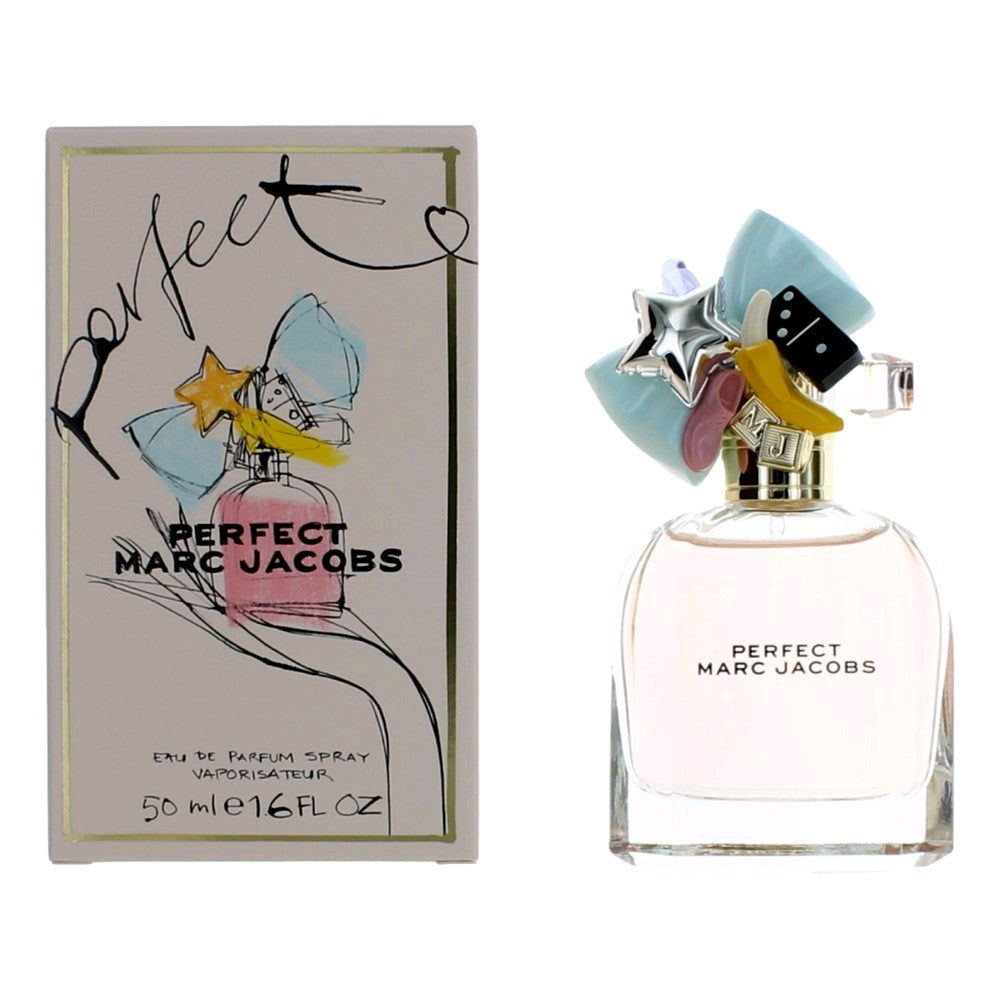 Marc Jacobs Perfect by Marc Jacobs, 1.7 oz EDP Spray for Women.