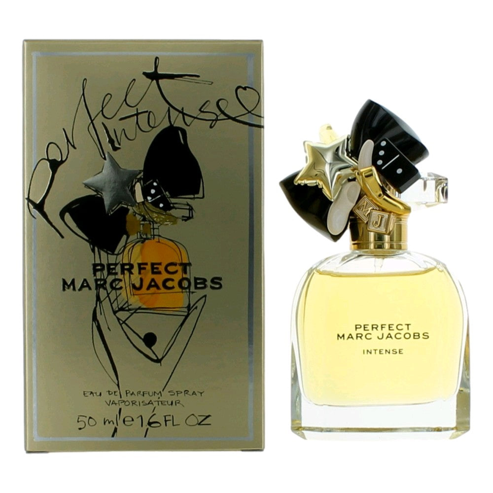 Marc Jacobs Perfect Intense by Marc Jacobs, 1.6 oz EDP Spray for Women