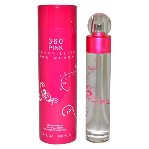Perry Ellis Perry Ellis 360 Pink by Perry Ellis, 3.4 oz EDP Spray for Women