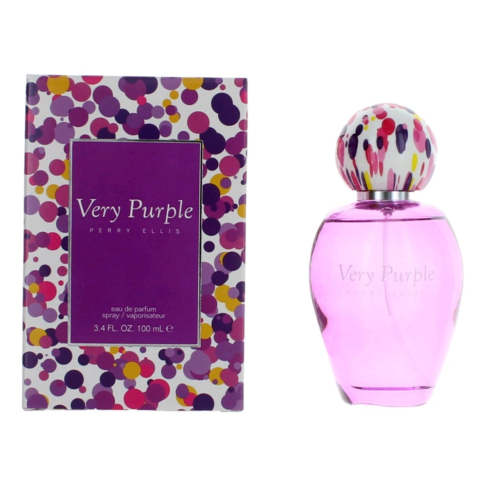 Perry Ellis Very Purple by Perry Ellis, 3.4 oz EDP Spray for Women