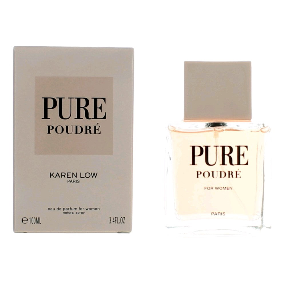 Karen Low Pure Poudre by Karen Low, 3.4 oz EDP Spray for Women