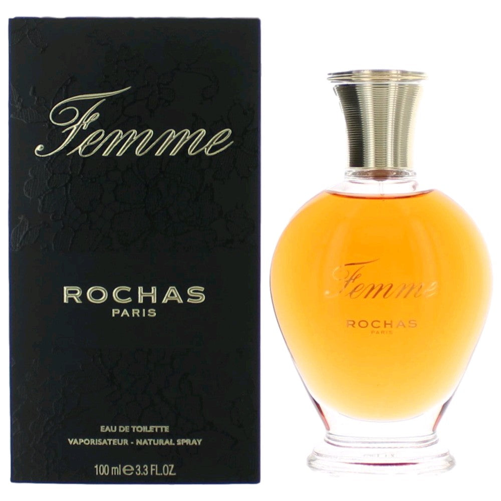 Rochas Femme by Rochas, 3.3 oz EDT Spray for Women