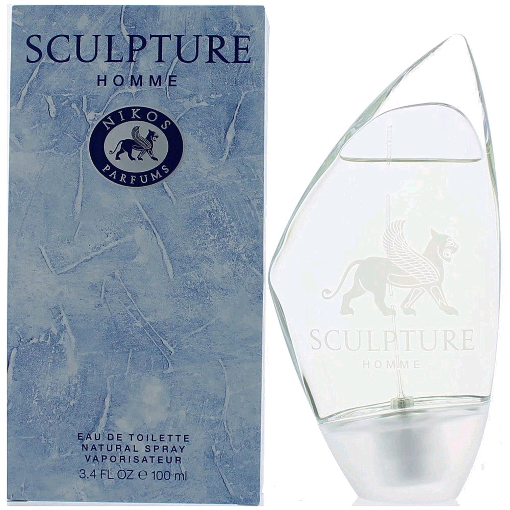 Nikos Sculpture Homme by Nikos, 3.4 oz EDT Spray for Men