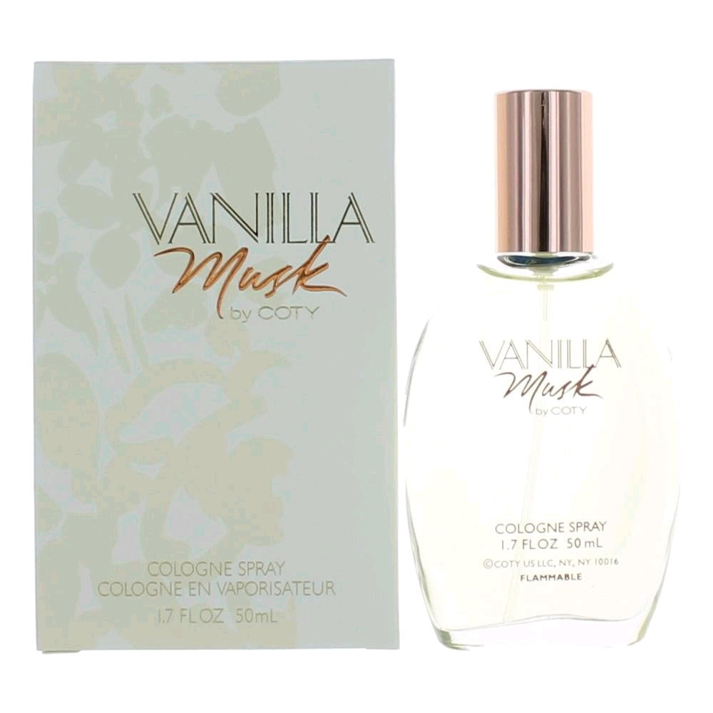 Coty Vanilla Musk by Coty, 1.7 oz Cologne Spray for Women