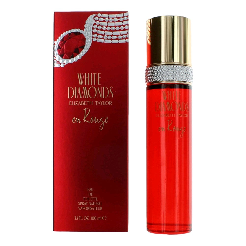 Elizabeth Taylor White Diamonds En Rouge by Elizabeth Taylor, 3.3 oz EDT Spray women