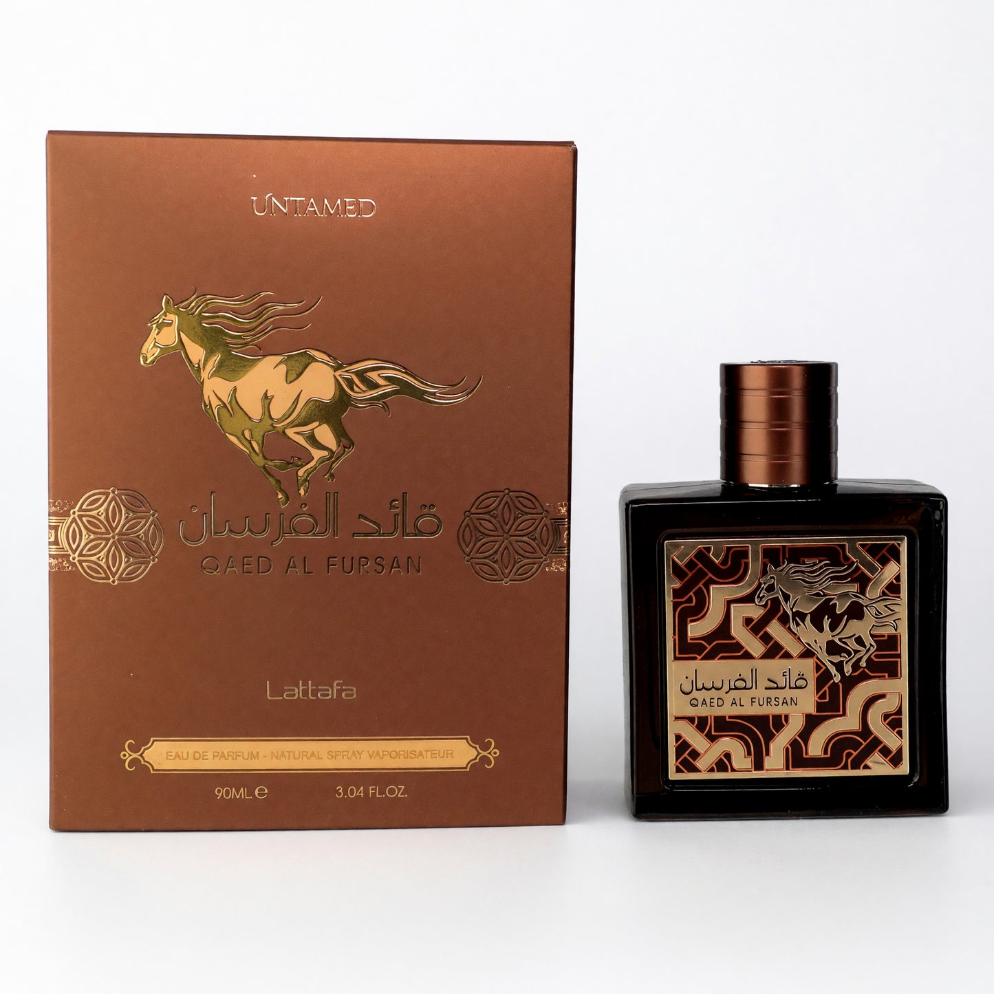 Qaed Al Fursan by Lattafa, 3 oz EDP Spray for Unisex