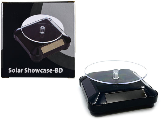 3.5? Solar Rotating Display Stand with Black Base for 1/64 Scale Model Cars11