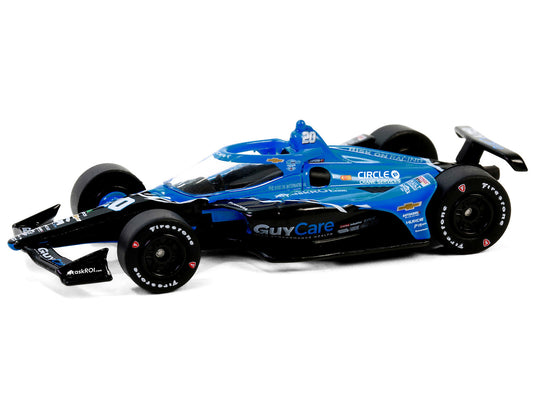 Greenlight Dallara IndyCar #20 Ed Carpenter "Guy Care" Ed Carpenter Racing "NTT IndyCar Series" (2024) 1/64 Diecast Model Car by Greenlight