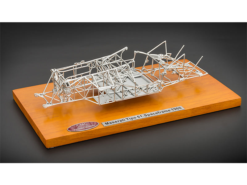 CMC 1960 Maserati Tipo 61 Birdcage Spaceframe 1/18 Diecast Model by CMC