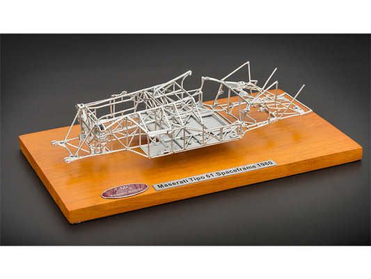 CMC 1960 Maserati Tipo 61 Birdcage Spaceframe 1/18 Diecast Model by CMC