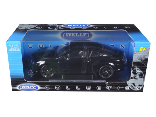 Welly Bentley Continental Supersports Black 1/18 Diecast Car Model by Welly