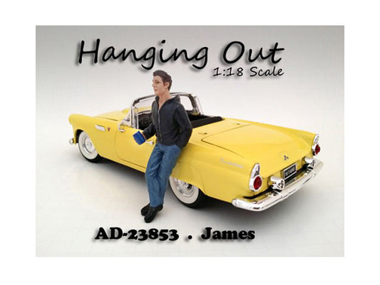 American Diorama "Hanging Out" James Figure For 1:18 Scale Models by American Diorama