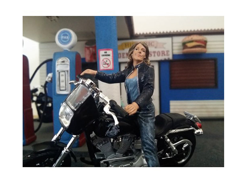 American Diorama Biker Angel Figure for 1/18 Scale Models by American Diorama