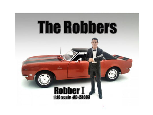 American Diorama "The Robbers" Robber I Figure For 1:18 Scale Models by American Diorama