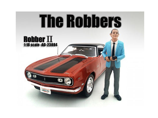 American Diorama "The Robbers" Robber II Figure For 1:18 Scale Models by American Diorama
