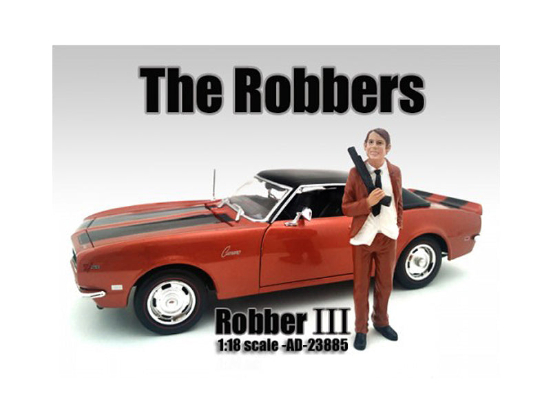 American Diorama "The Robbers" Robber III Figure For 1:18 Scale Models by American Diorama
