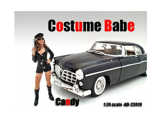 American Diorama Costume Babe Candy Figure For 1:24 Scale Models by American Diorama
