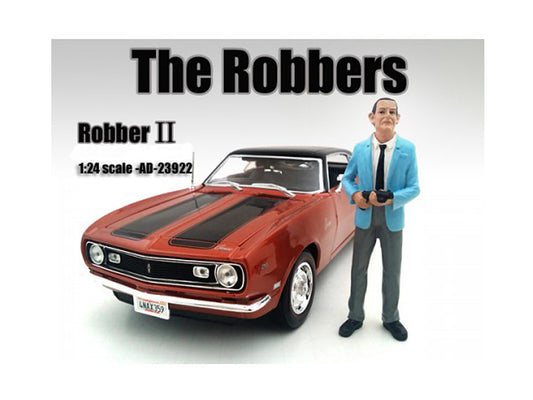 American Diorama "The Robbers" Robber II Figure For 1:24 Scale Models by American Diorama