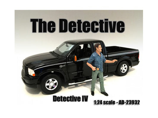 American Diorama "The Detective #4" Figure For 1:24 Scale Models by American Diorama