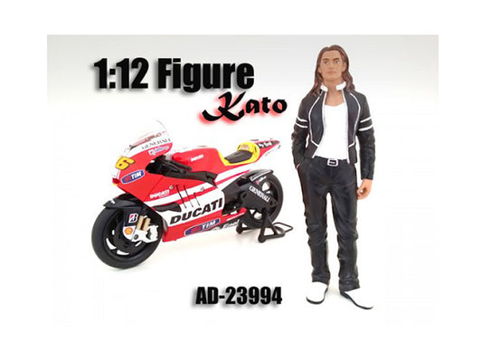 American Diorama Biker Kato Figure / Figure For 1:12 Scale Motorcycles by American Diorama