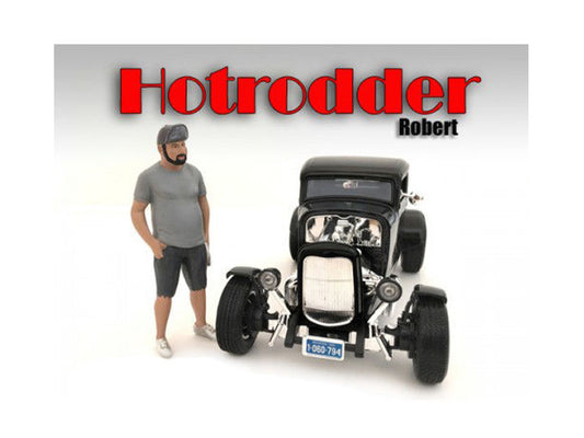 American Diorama "Hotrodders" Robert Figure For 1:18 Scale Models by American Diorama